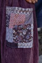 J.HER Mineral Washed Cotton Print Pocket Wide-Leg Flare Pants | S-XL-Pants-Krush Kandy, Women's Online Fashion Boutique Located in Phoenix, Arizona (Scottsdale Area)