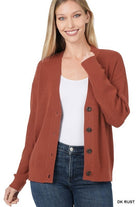 SOFTEST Button Front Cardigan | S-XL-Cardigans-Krush Kandy, Women's Online Fashion Boutique Located in Phoenix, Arizona (Scottsdale Area)