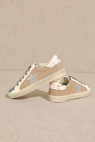 Baby You're a Star Sneaker, Beige-Sneakers-Krush Kandy, Women's Online Fashion Boutique Located in Phoenix, Arizona (Scottsdale Area)