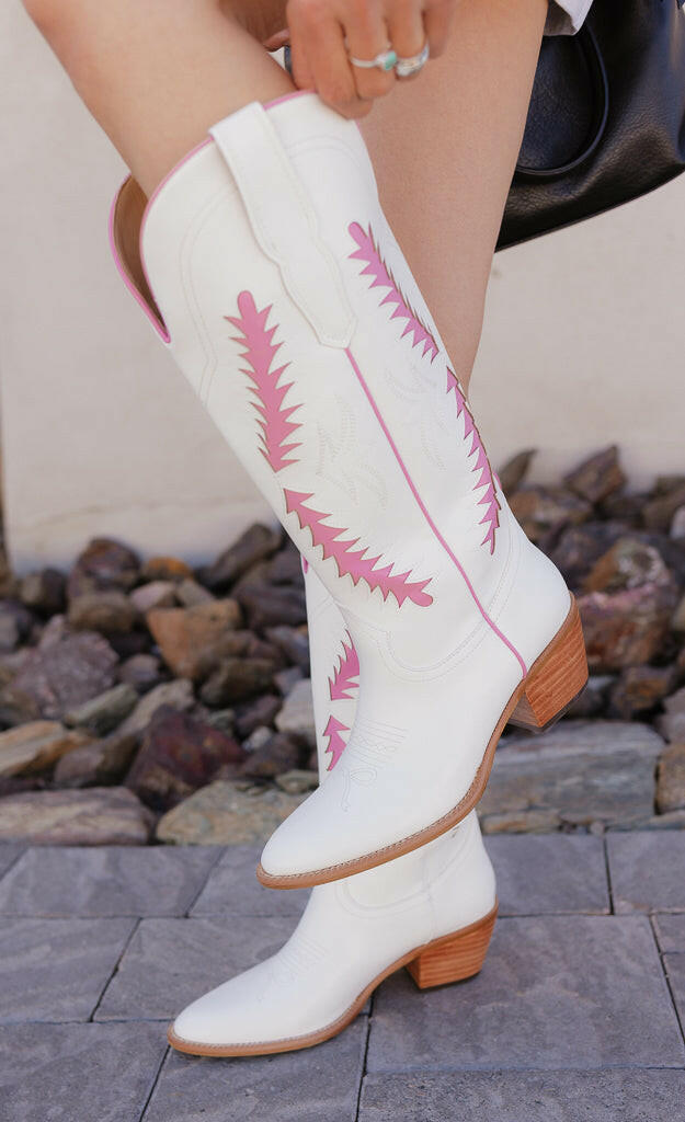 Jade Western Spirit Long Boots-Shoes-Krush Kandy, Women's Online Fashion Boutique Located in Phoenix, Arizona (Scottsdale Area)
