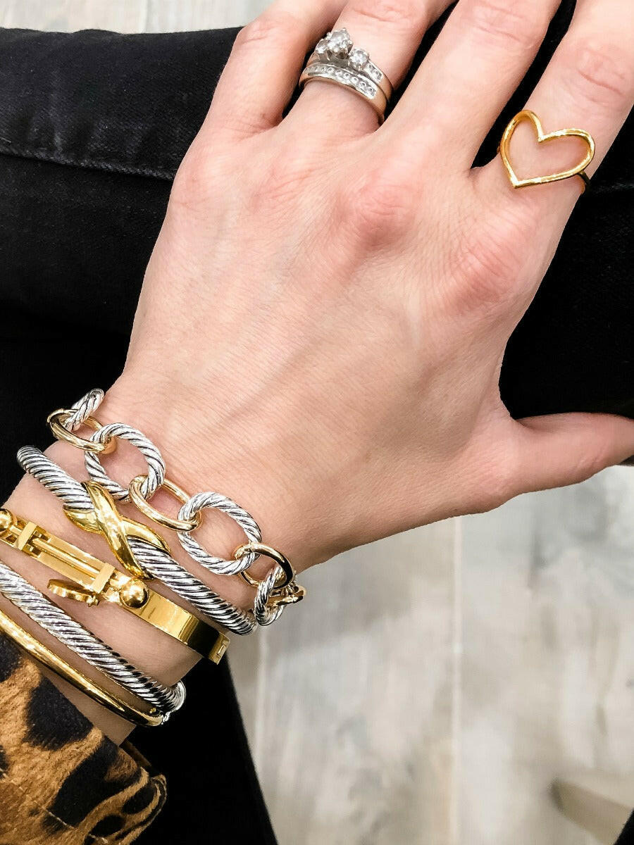 Keep An Open Heart Ring-Dainty Rings-Krush Kandy, Women's Online Fashion Boutique Located in Phoenix, Arizona (Scottsdale Area)