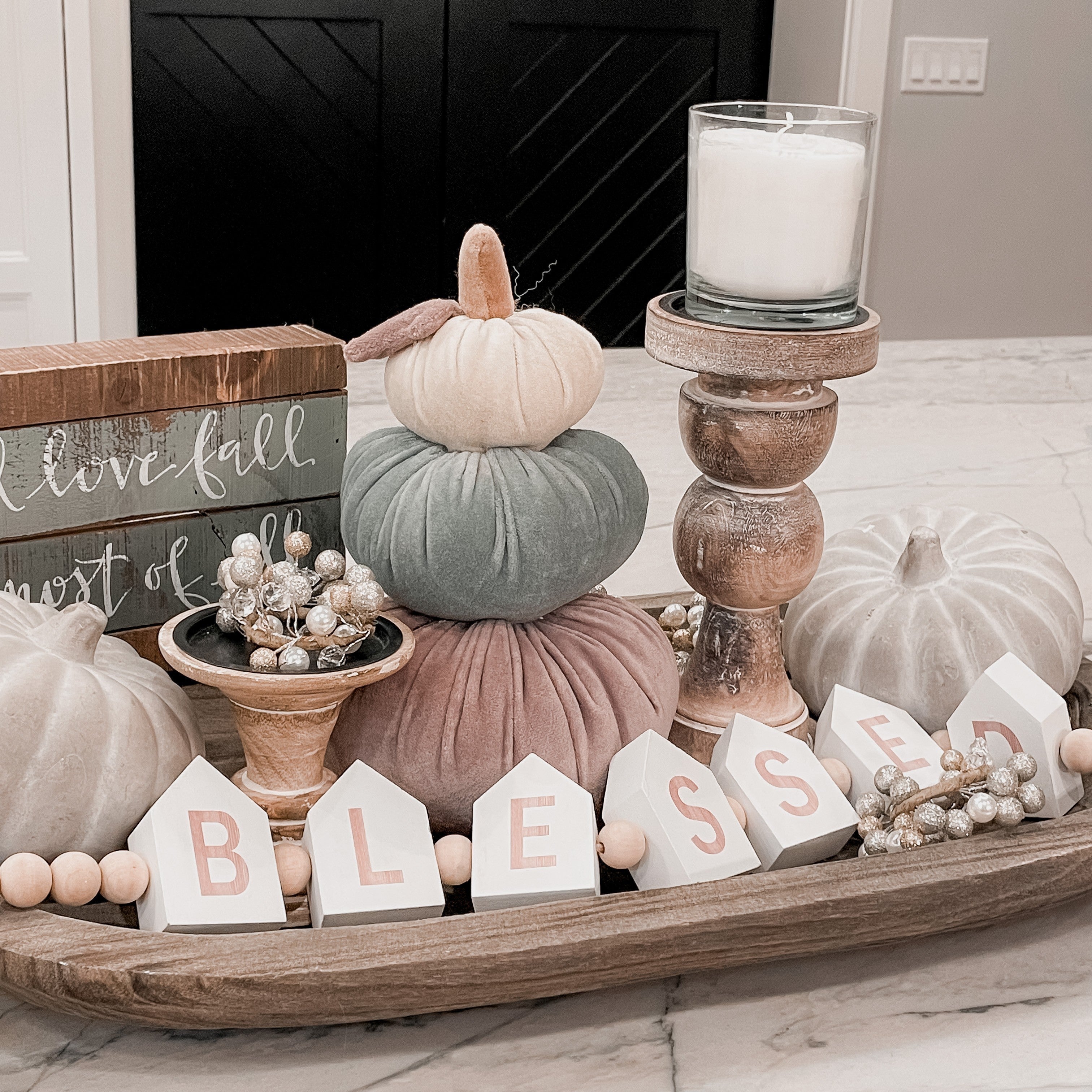 Oh My Gourdness Pumpkin Stack-Home Decor-Krush Kandy, Women's Online Fashion Boutique Located in Phoenix, Arizona (Scottsdale Area)