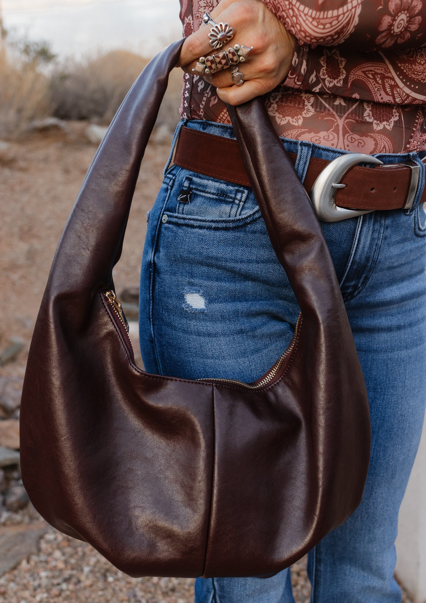 Sara Hobo-handbags-Krush Kandy, Women's Online Fashion Boutique Located in Phoenix, Arizona (Scottsdale Area)