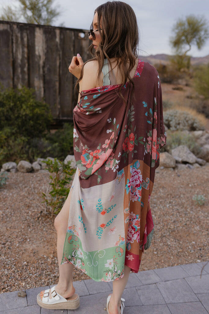 Patchwork Multi Kimono-kimono-Krush Kandy, Women's Online Fashion Boutique Located in Phoenix, Arizona (Scottsdale Area)