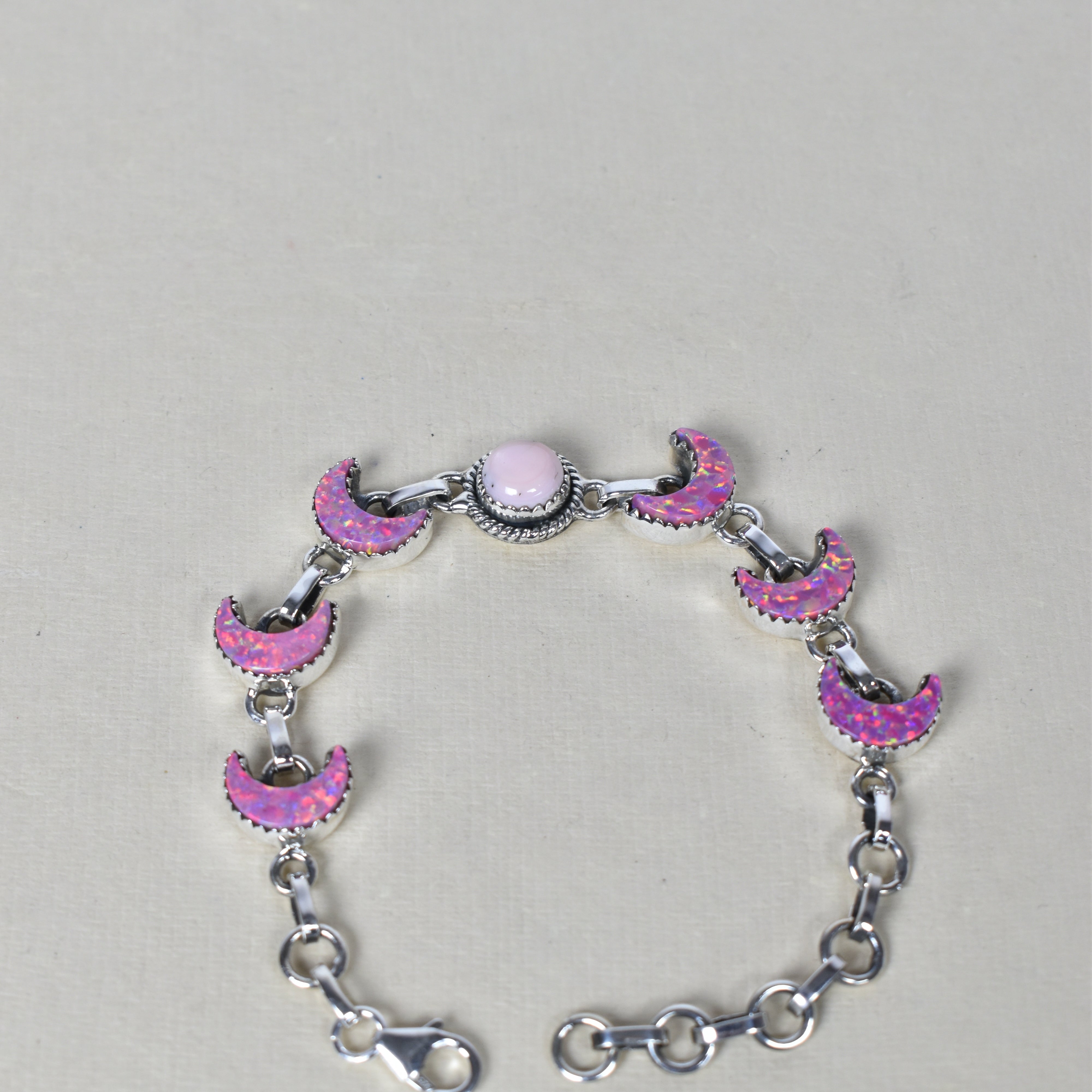 Lunar Crescent Charm Bracelet-Bracelets-Krush Kandy, Women's Online Fashion Boutique Located in Phoenix, Arizona (Scottsdale Area)