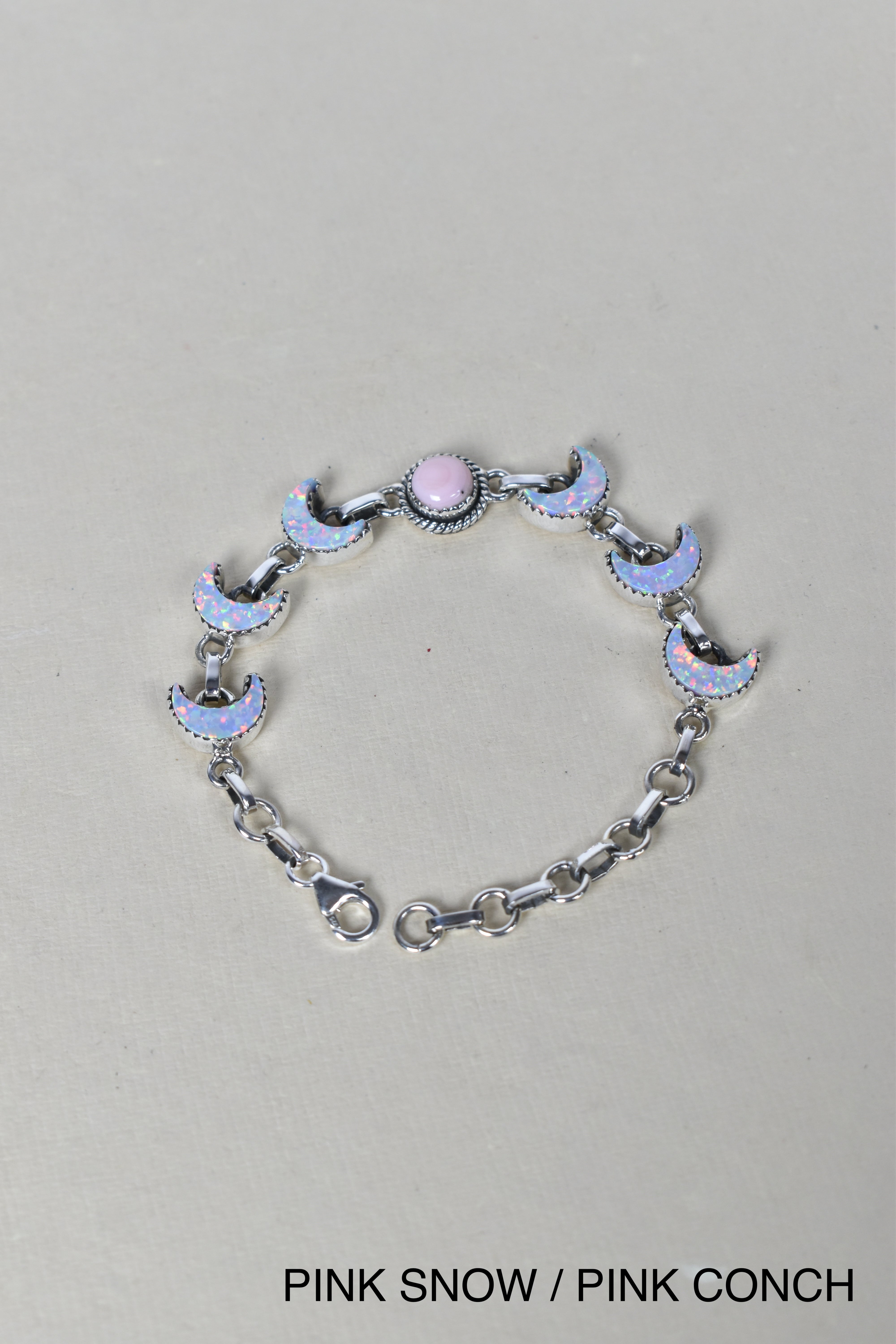 Lunar Crescent Charm Bracelet-Bracelets-Krush Kandy, Women's Online Fashion Boutique Located in Phoenix, Arizona (Scottsdale Area)