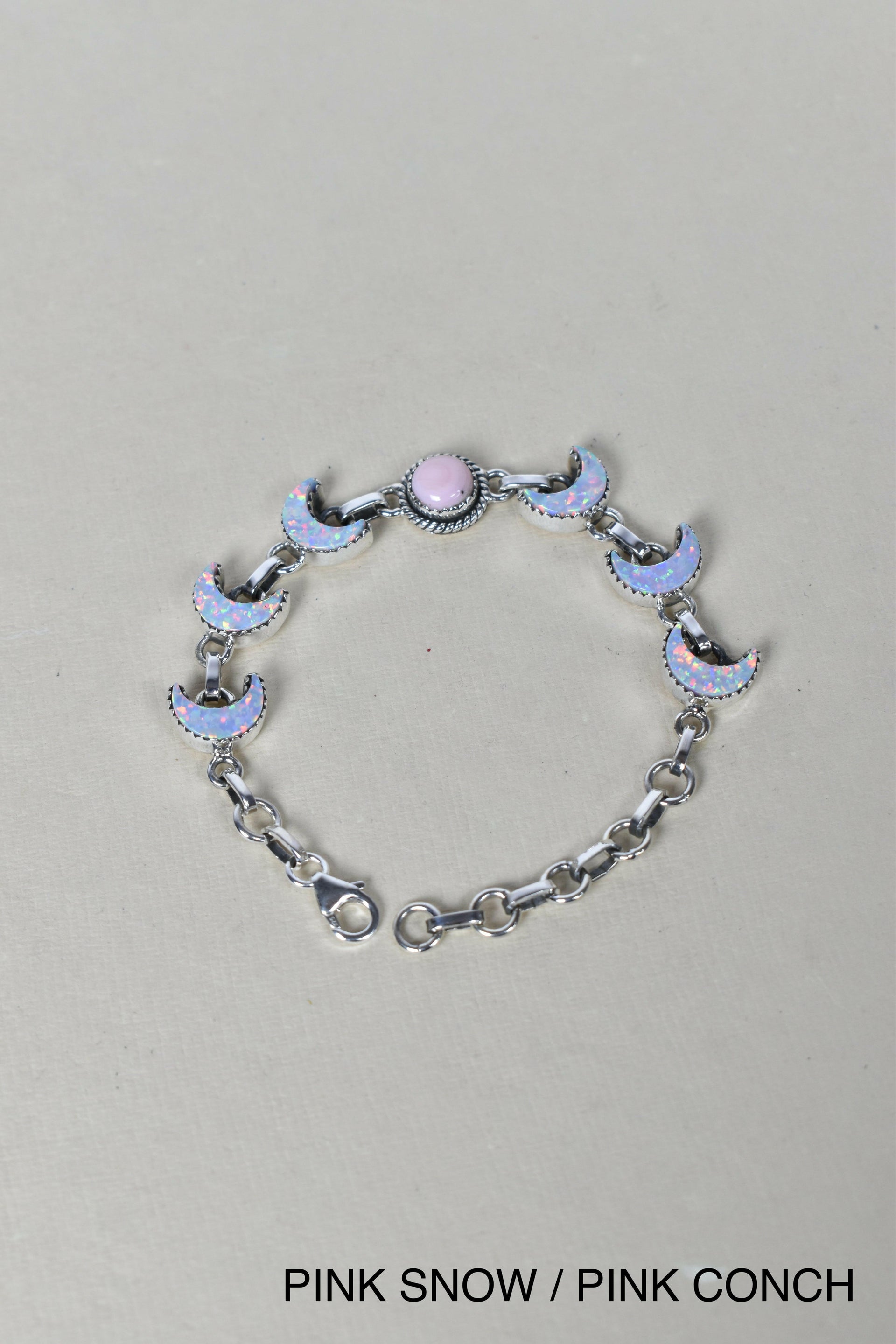Lunar Crescent Charm Bracelet-Chain Bracelets-Krush Kandy, Women's Online Fashion Boutique Located in Phoenix, Arizona (Scottsdale Area)