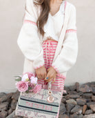 Contrast Open Front Dropped Shoulder Cardigan-Cardigan-Krush Kandy, Women's Online Fashion Boutique Located in Phoenix, Arizona (Scottsdale Area)