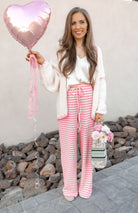 Contrast Open Front Dropped Shoulder Cardigan-Cardigan-Krush Kandy, Women's Online Fashion Boutique Located in Phoenix, Arizona (Scottsdale Area)