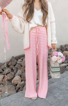 Contrast Open Front Dropped Shoulder Cardigan-Cardigan-Krush Kandy, Women's Online Fashion Boutique Located in Phoenix, Arizona (Scottsdale Area)