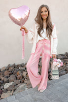 Contrast Open Front Dropped Shoulder Cardigan-Cardigan-Krush Kandy, Women's Online Fashion Boutique Located in Phoenix, Arizona (Scottsdale Area)