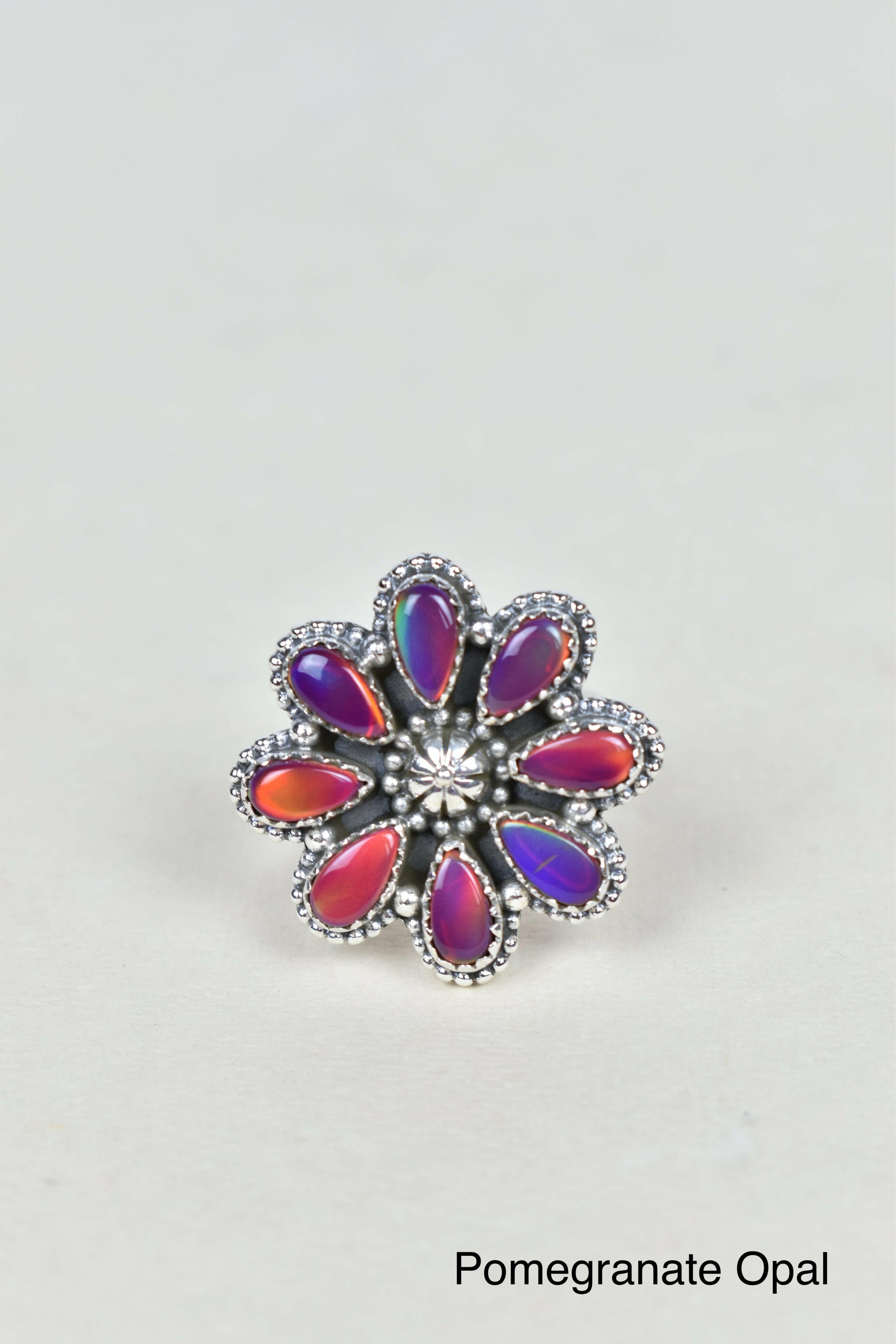 A Daisy A Day Keeps The Blues Away Ring-Cluster Rings-Krush Kandy, Women's Online Fashion Boutique Located in Phoenix, Arizona (Scottsdale Area)
