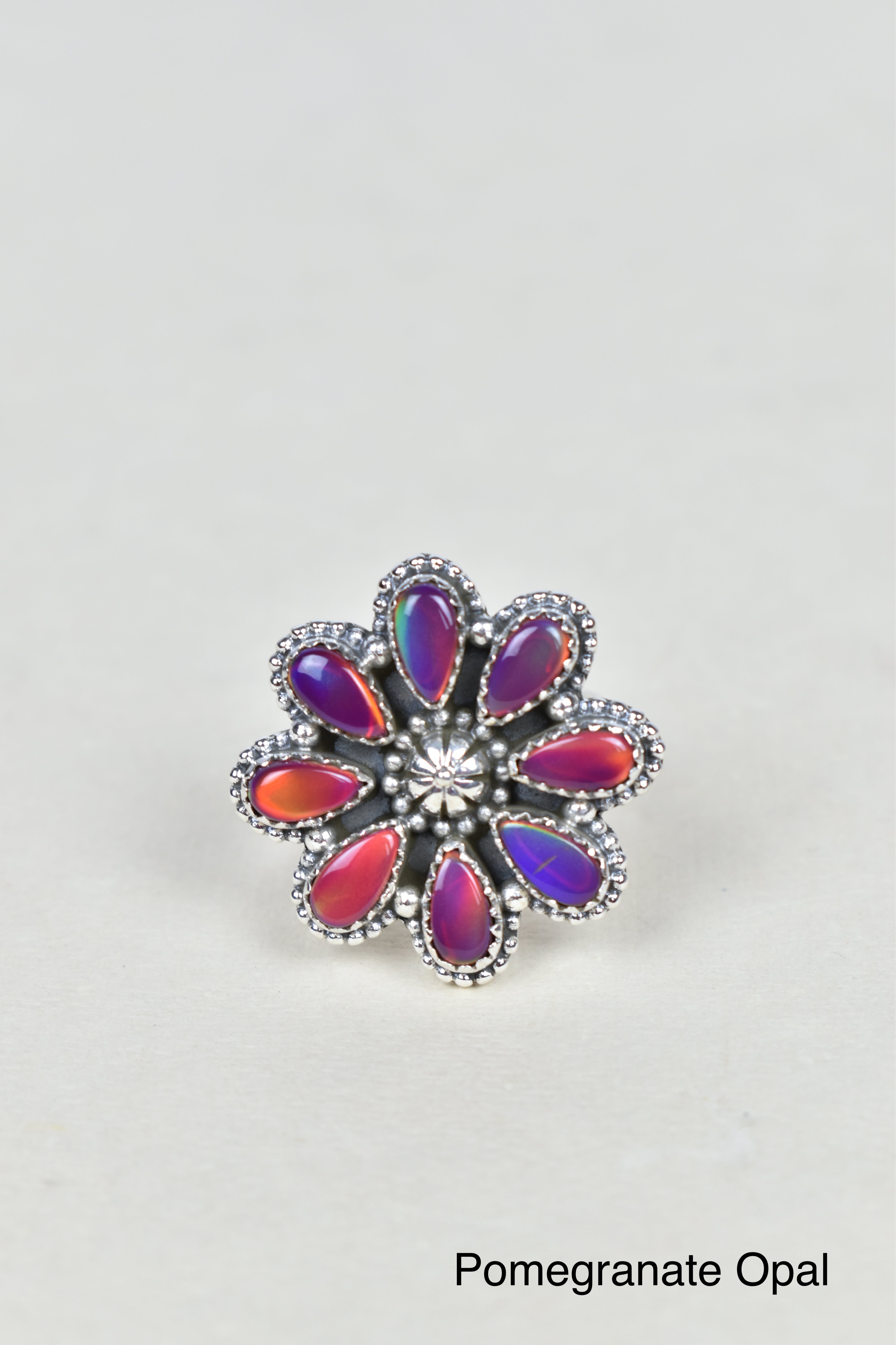 A Daisy A Day Keeps The Blues Away Ring-Cluster Rings-Krush Kandy, Women's Online Fashion Boutique Located in Phoenix, Arizona (Scottsdale Area)