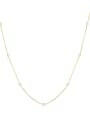 Imitation Pearl Round Beads Minimalist Necklace-Necklaces-Krush Kandy, Women's Online Fashion Boutique Located in Phoenix, Arizona (Scottsdale Area)