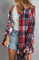 Kristyn's Fall Plaid Shacket | S-2X, 3 Colors-Jackets-Krush Kandy, Women's Online Fashion Boutique Located in Phoenix, Arizona (Scottsdale Area)