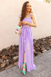 Picture Perfect Smocked Two-Piece Set