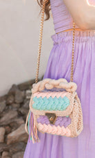 Soft Serenity Handmade Crochet Purse-handbags-Krush Kandy, Women's Online Fashion Boutique Located in Phoenix, Arizona (Scottsdale Area)