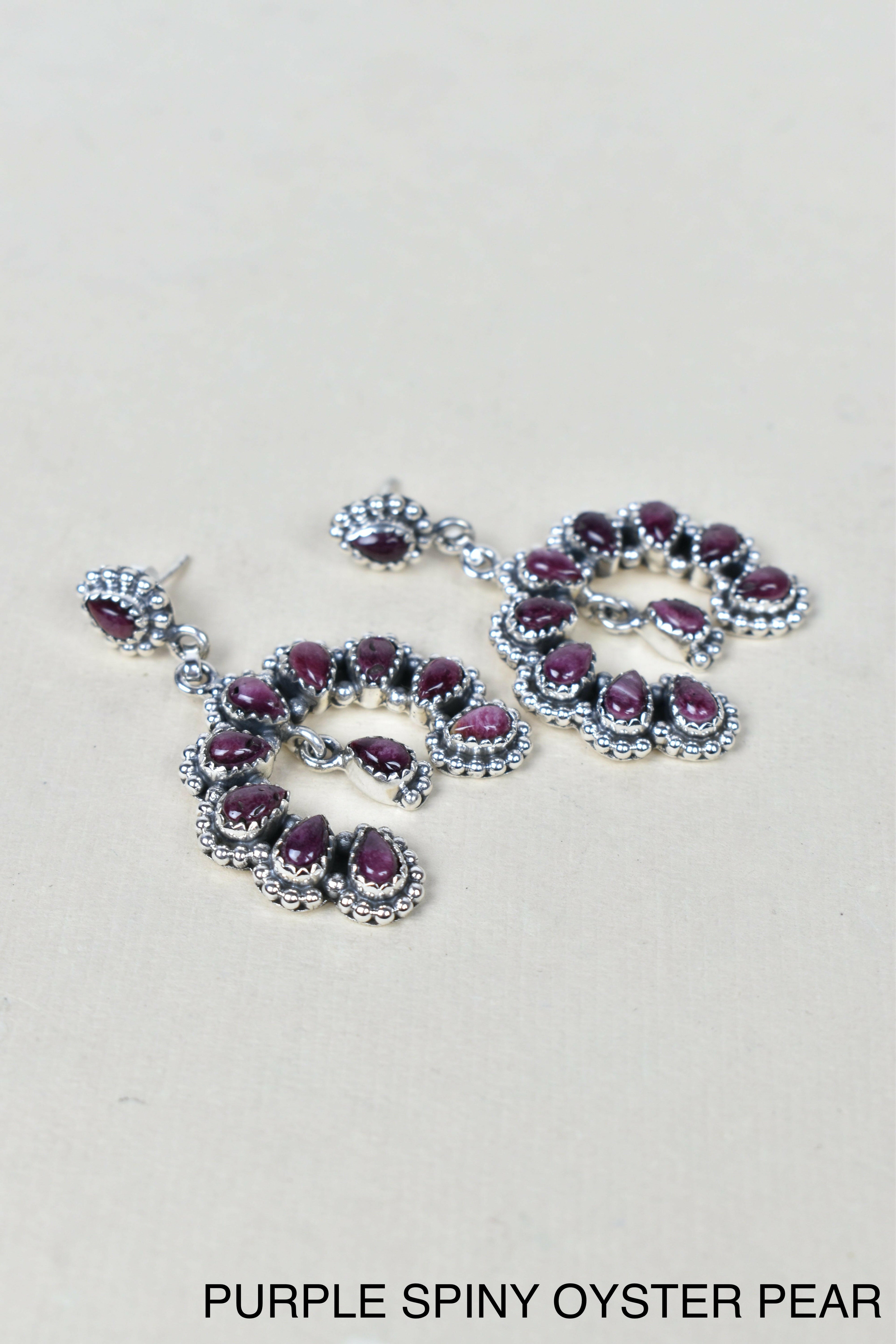 Double Luck Sterling Silver Earrings-Drop Earrings-Krush Kandy, Women's Online Fashion Boutique Located in Phoenix, Arizona (Scottsdale Area)