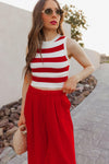 Everyday Favorite Ribbed Knit Tank-Tanks-Krush Kandy, Women's Online Fashion Boutique Located in Phoenix, Arizona (Scottsdale Area)