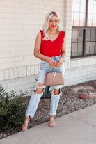 RISEN | Let's Get Brunch High-Rise Straight Jeans | PLUS/REG-Jeans-Krush Kandy, Women's Online Fashion Boutique Located in Phoenix, Arizona (Scottsdale Area)