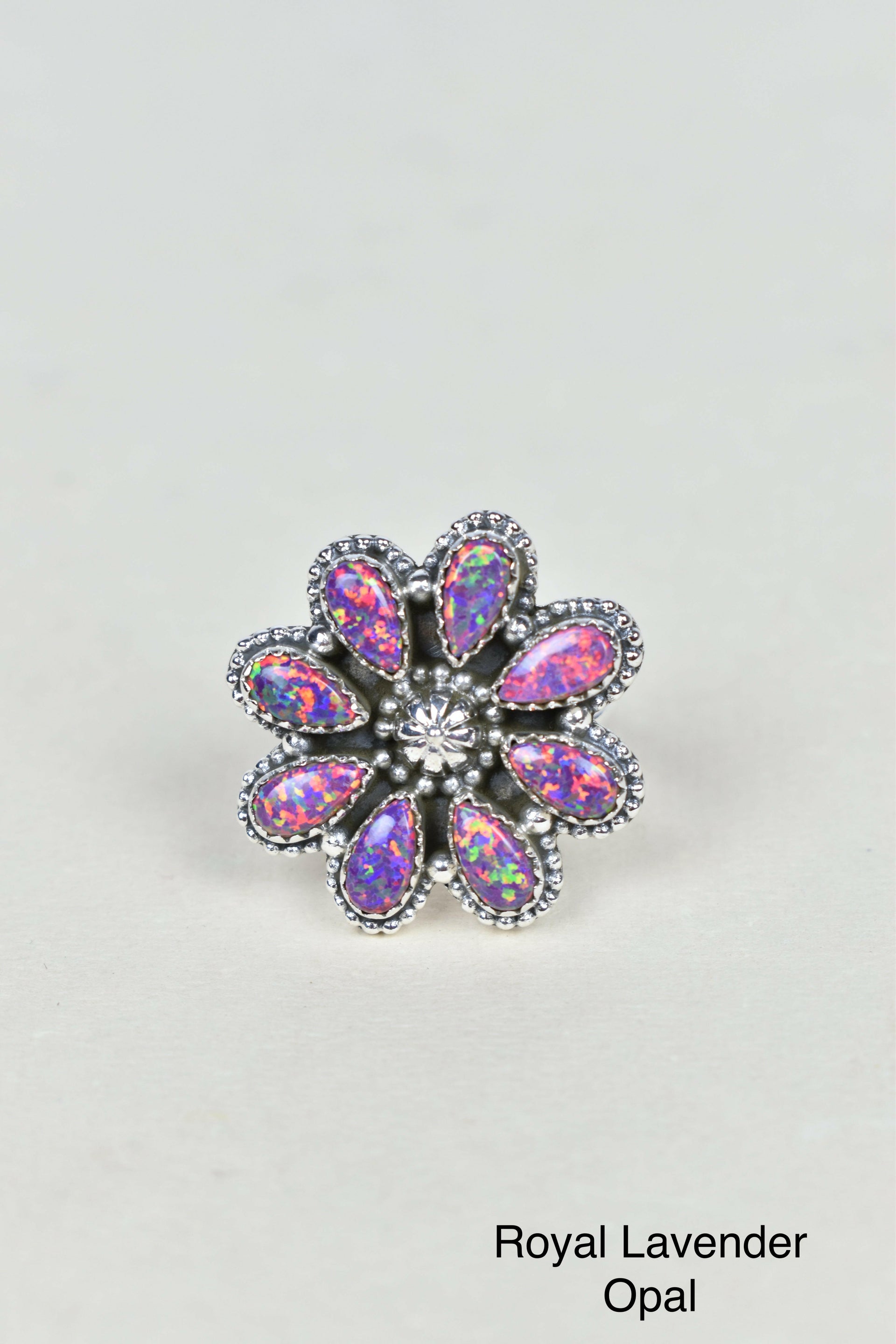 A Daisy A Day Keeps The Blues Away Ring-Cluster Rings-Krush Kandy, Women's Online Fashion Boutique Located in Phoenix, Arizona (Scottsdale Area)