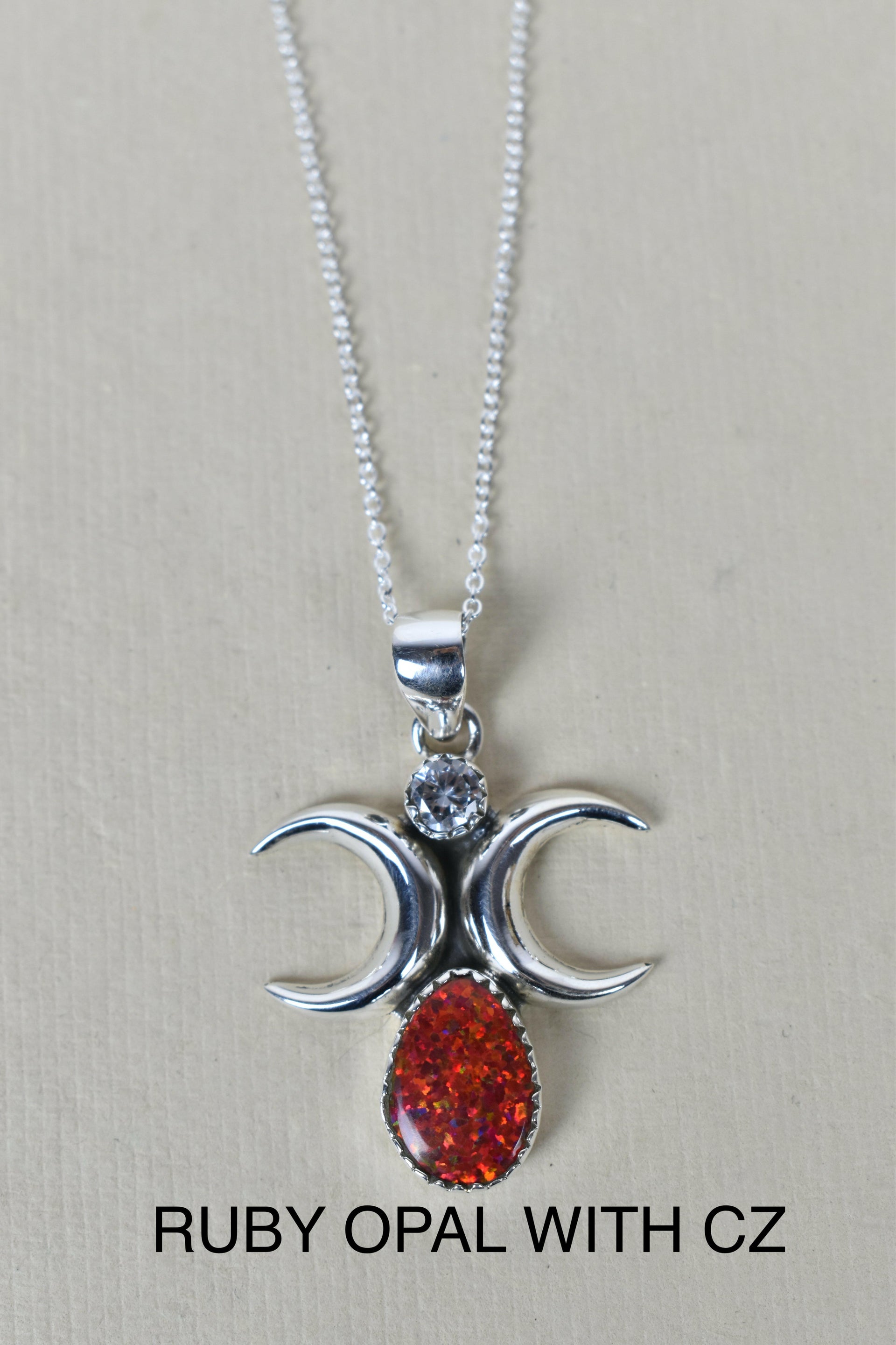 Dual Crescent Moon Celestial Necklace-Chain Necklaces-Krush Kandy, Women's Online Fashion Boutique Located in Phoenix, Arizona (Scottsdale Area)