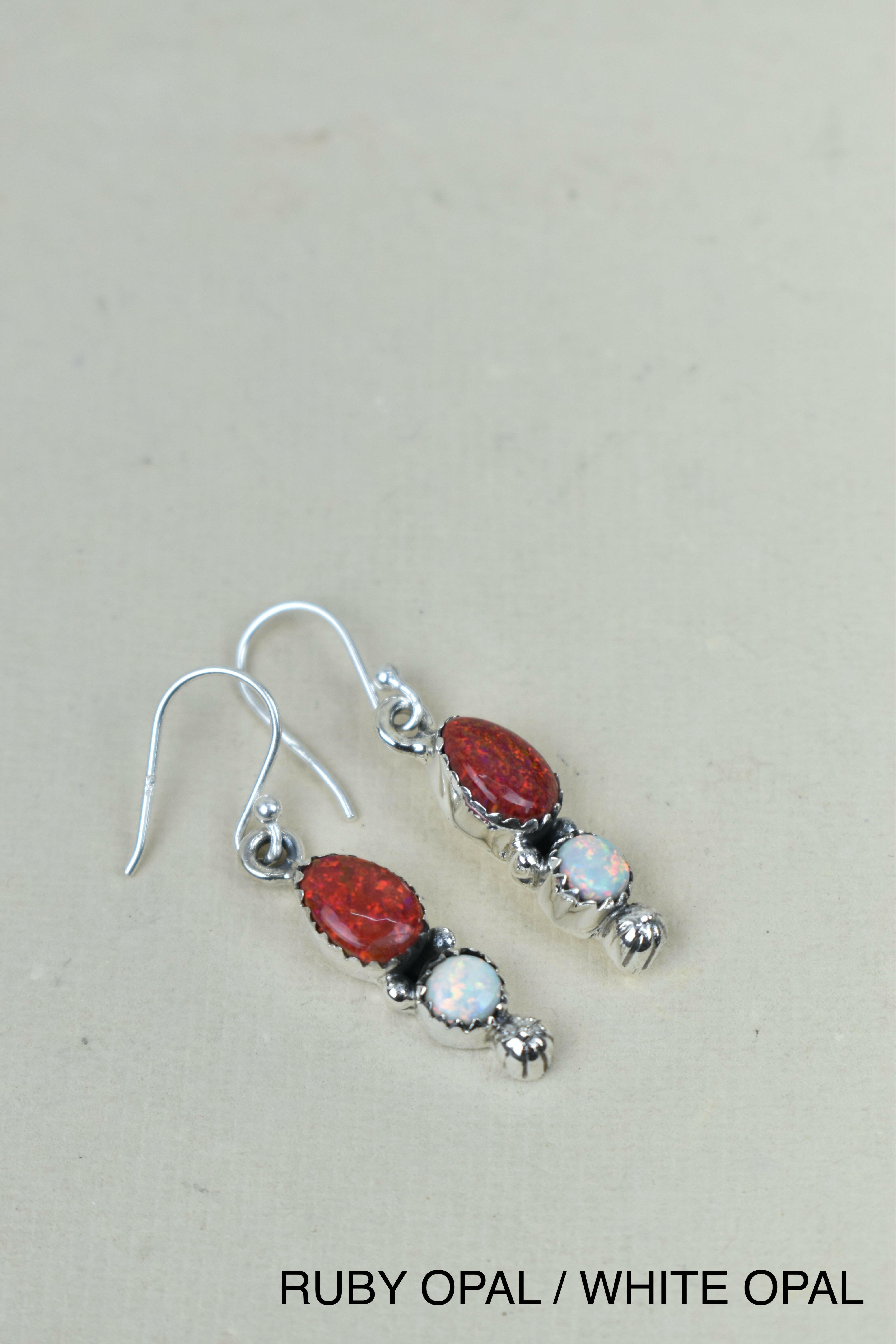 Anti Up Sterling Silver Earrings-Drop Earrings-Krush Kandy, Women's Online Fashion Boutique Located in Phoenix, Arizona (Scottsdale Area)