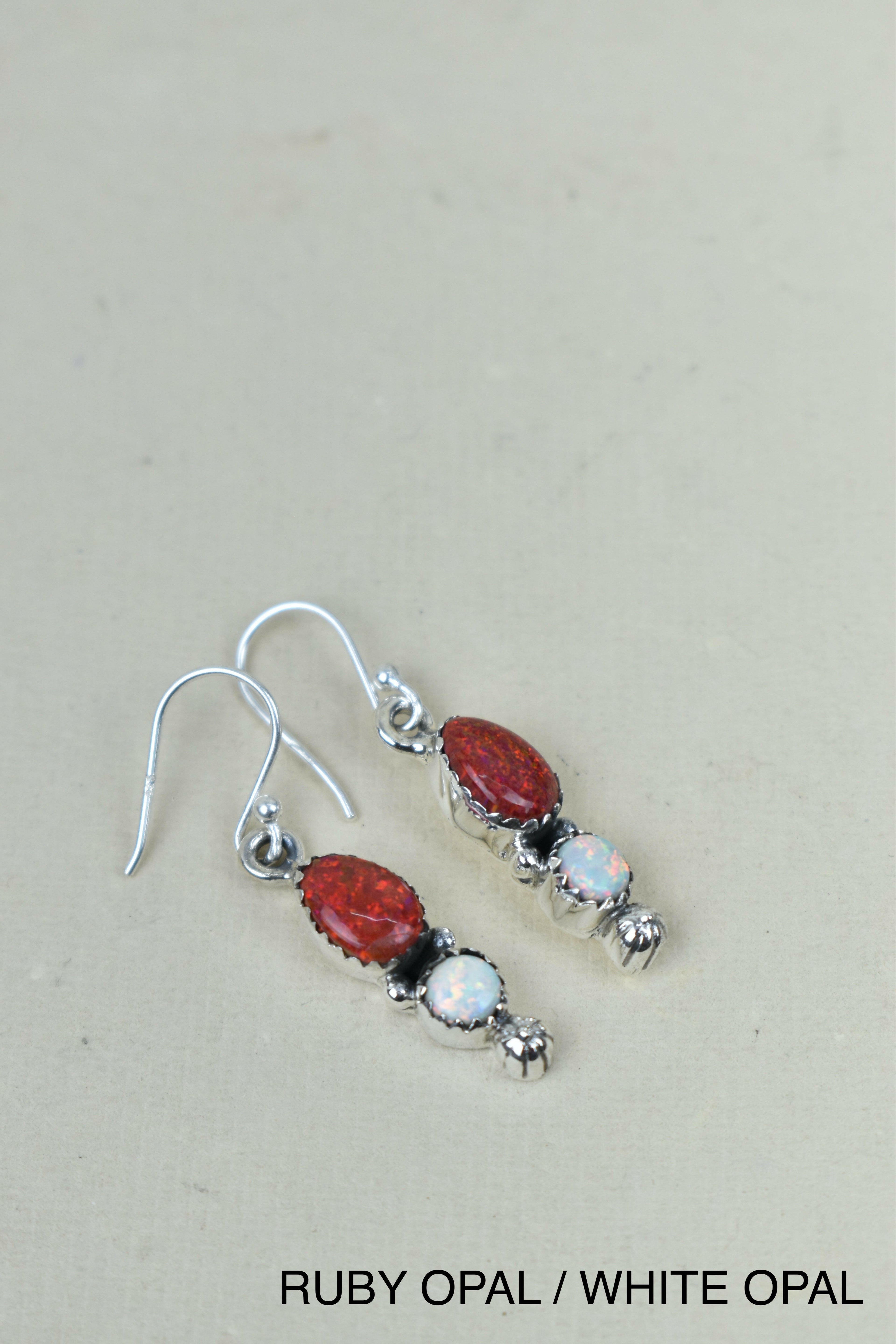 Anti Up Sterling Silver Earrings-Drop Earrings-Krush Kandy, Women's Online Fashion Boutique Located in Phoenix, Arizona (Scottsdale Area)