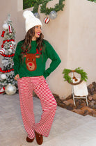 Oh Deer! Cozy Knit Reindeer Sweater-Sweaters-Krush Kandy, Women's Online Fashion Boutique Located in Phoenix, Arizona (Scottsdale Area)