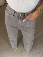 High Rise Rhinestone Denim Jeans-Denim-Krush Kandy, Women's Online Fashion Boutique Located in Phoenix, Arizona (Scottsdale Area)