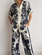 Floral 2pc Pant Set-Sets-Krush Kandy, Women's Online Fashion Boutique Located in Phoenix, Arizona (Scottsdale Area)