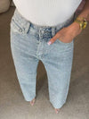 High Rise Rhinestone Denim Jeans-Denim-Krush Kandy, Women's Online Fashion Boutique Located in Phoenix, Arizona (Scottsdale Area)