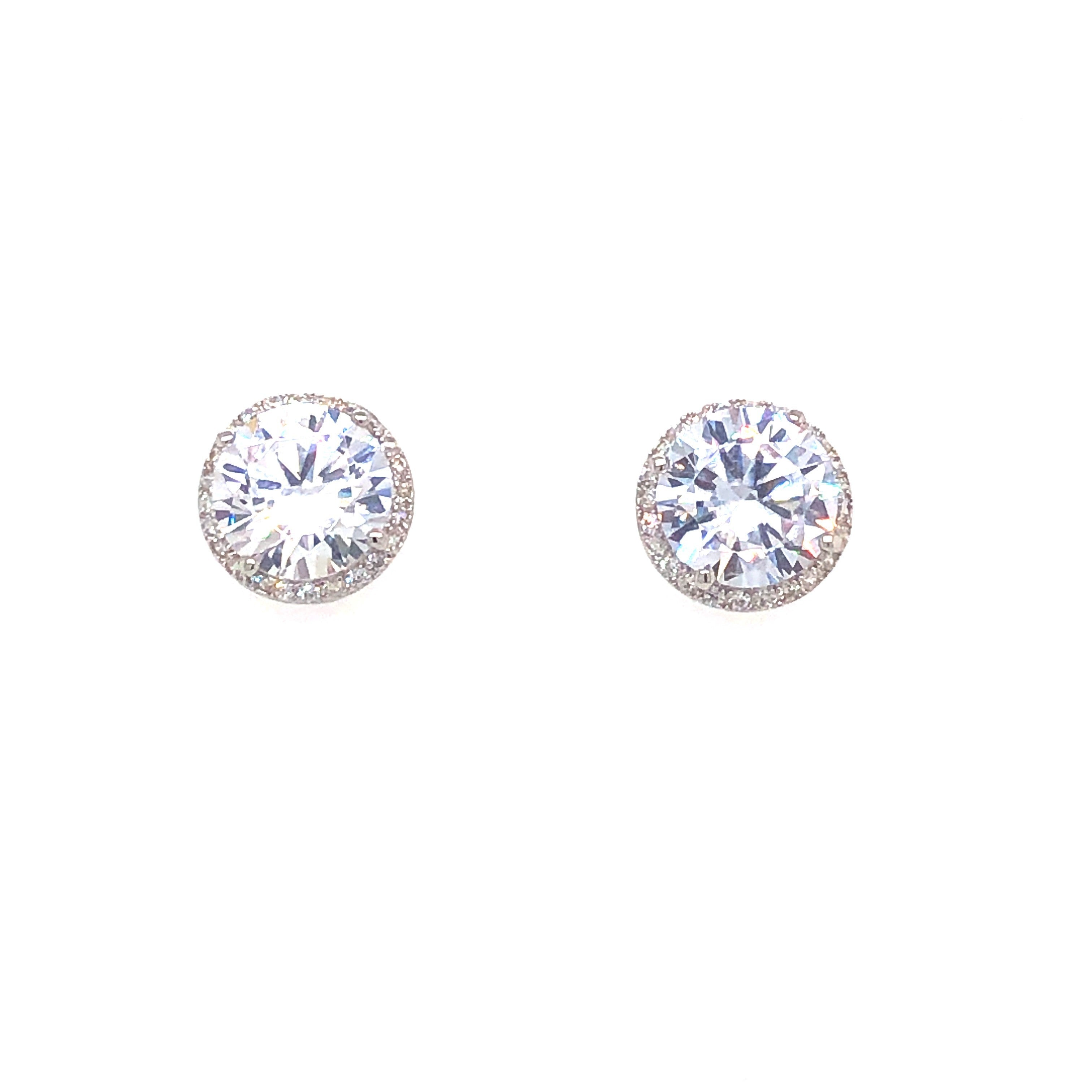 Big silver earrings online online