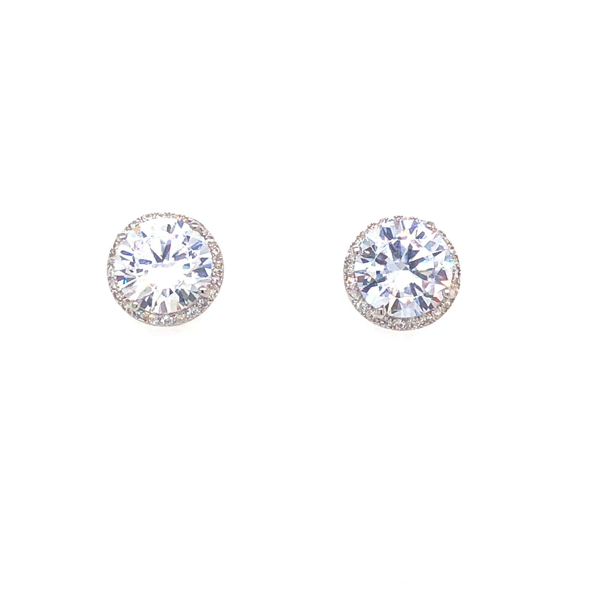 Big Circle Cut Stud Earrings-Earrings-Krush Kandy, Women's Online Fashion Boutique Located in Phoenix, Arizona (Scottsdale Area)