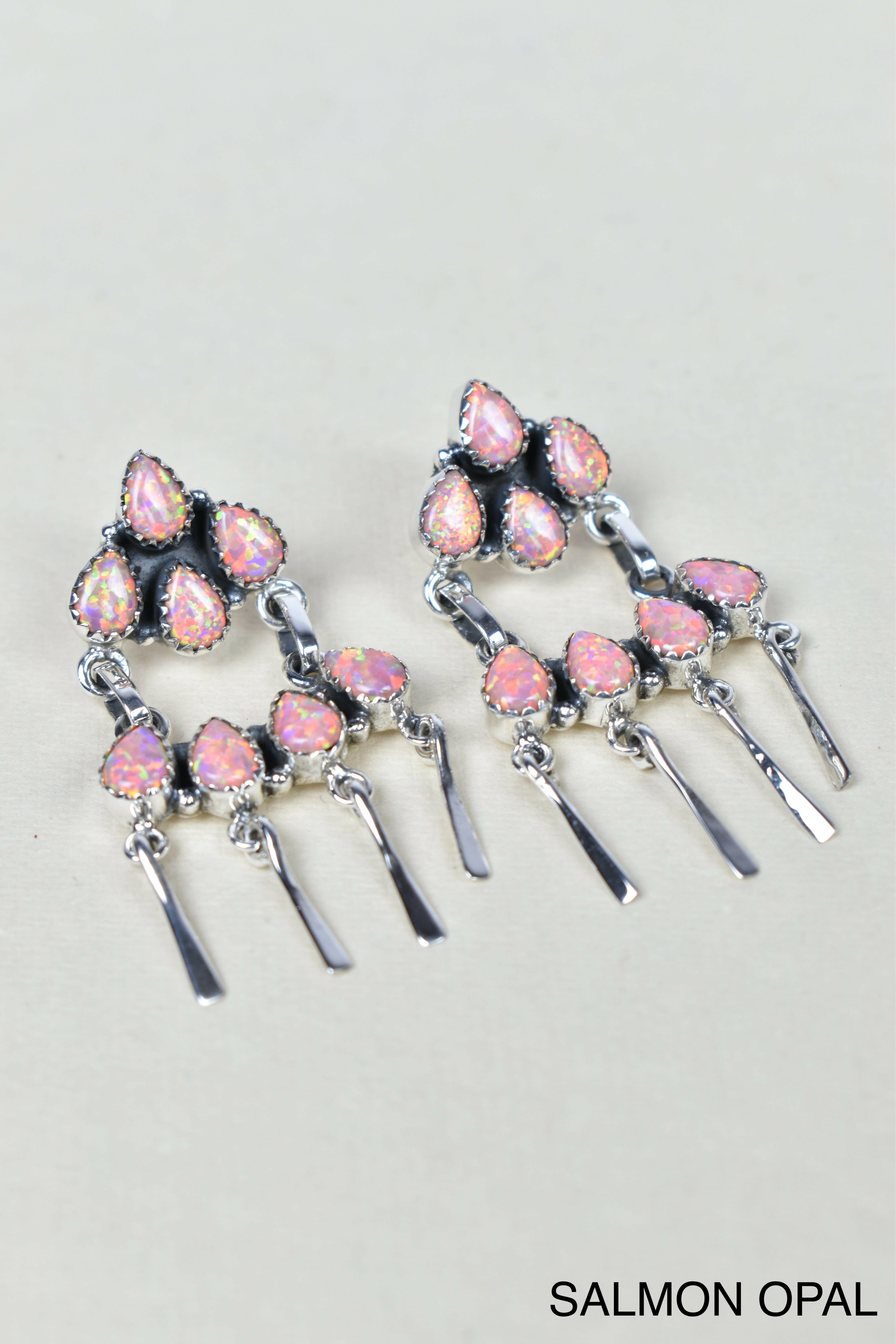 Tickle Me Pretty Sterling Silver Earrings-Drop Earrings-Krush Kandy, Women's Online Fashion Boutique Located in Phoenix, Arizona (Scottsdale Area)