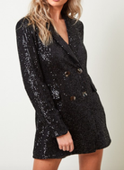 Sparkle On Sequin Blazer | S-3X, 4 Colors-Blazers-Krush Kandy, Women's Online Fashion Boutique Located in Phoenix, Arizona (Scottsdale Area)