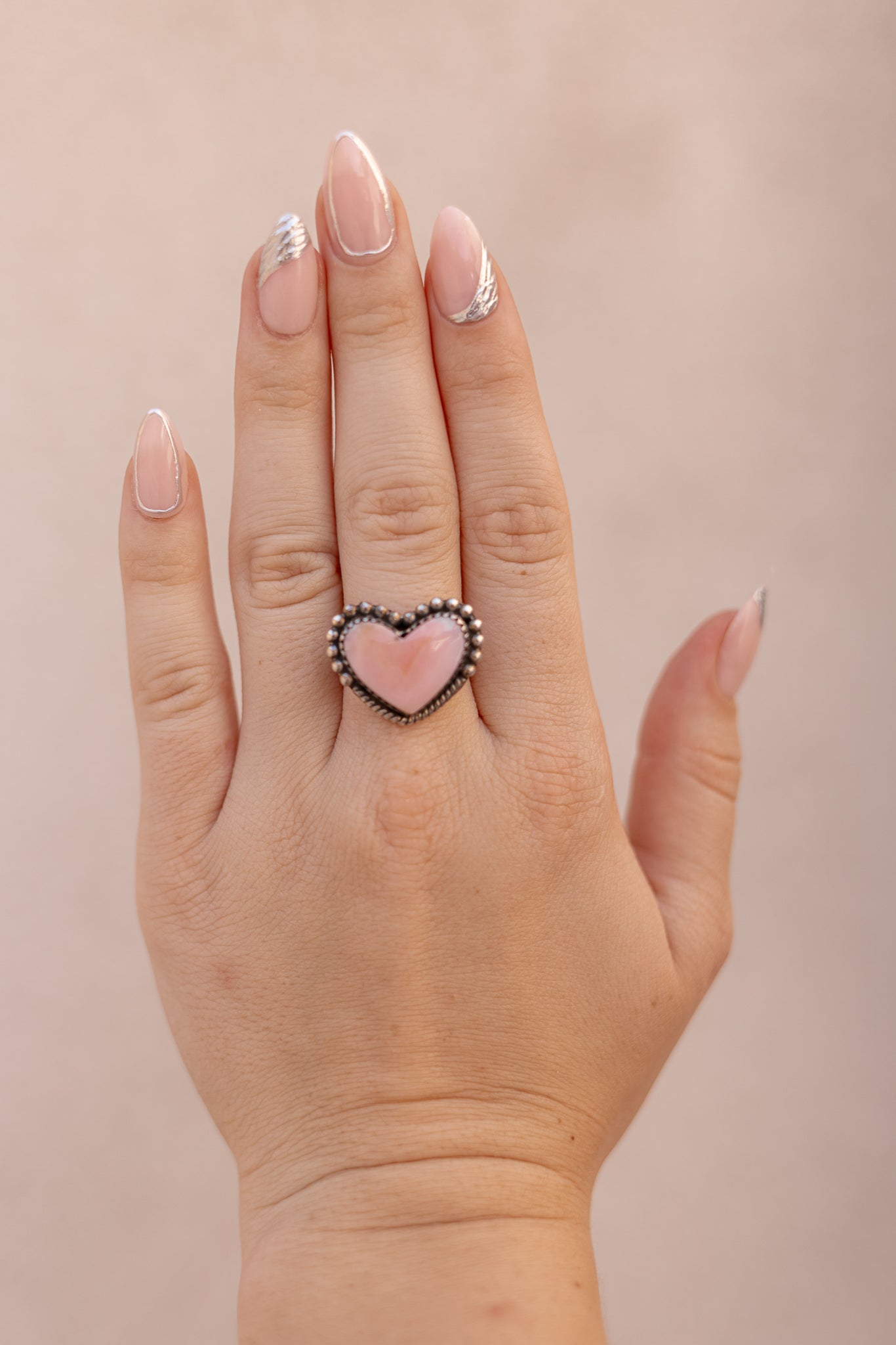 With All My Love Single Stone Heart Ring MADE TO ORDER-Statement Rings-Krush Kandy, Women's Online Fashion Boutique Located in Phoenix, Arizona (Scottsdale Area)