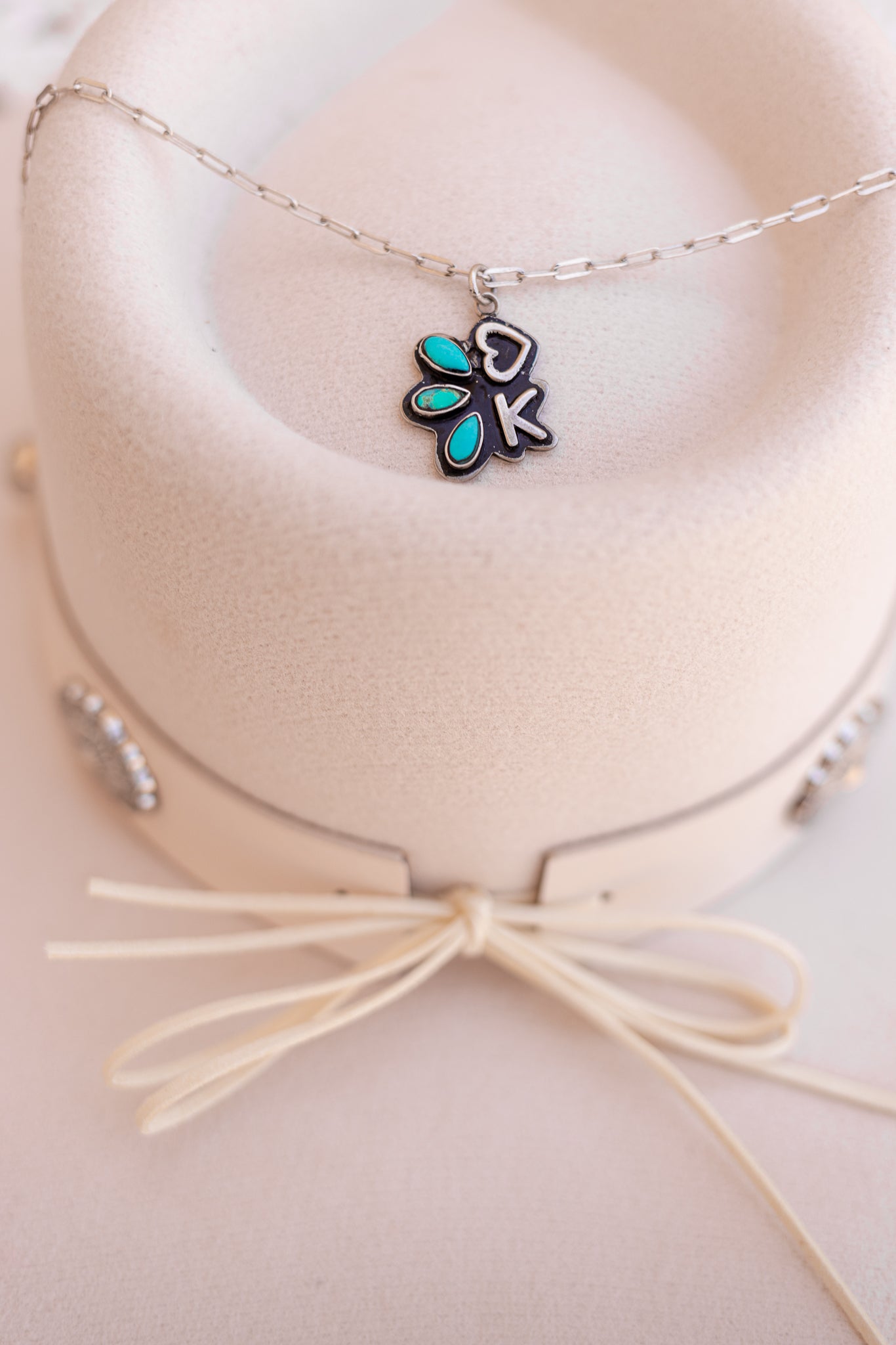 Initial Stone Plate with Heart Sterling Silver Necklace PREORDER-Chain Necklaces-Krush Kandy, Women's Online Fashion Boutique Located in Phoenix, Arizona (Scottsdale Area)