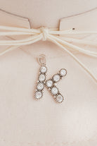 Sign Here Initial Stone Necklace Additional Stones PREORDER-Chain Necklaces-Krush Kandy, Women's Online Fashion Boutique Located in Phoenix, Arizona (Scottsdale Area)