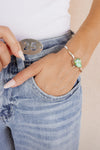 Stackable Sterling Silver Stone Cuffs-Bracelets-Krush Kandy, Women's Online Fashion Boutique Located in Phoenix, Arizona (Scottsdale Area)