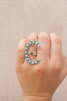 Sign Here Initial Stone Ring More Stones| MADE TO ORDER-Statement Rings-Krush Kandy, Women's Online Fashion Boutique Located in Phoenix, Arizona (Scottsdale Area)
