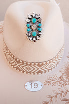 One Of A Kind Turquoise & Wild Horse Rings-Rings-Krush Kandy, Women's Online Fashion Boutique Located in Phoenix, Arizona (Scottsdale Area)