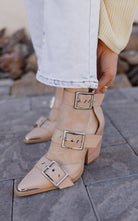 Hendrix Strappy Buckle Sandal-Sandals-Krush Kandy, Women's Online Fashion Boutique Located in Phoenix, Arizona (Scottsdale Area)