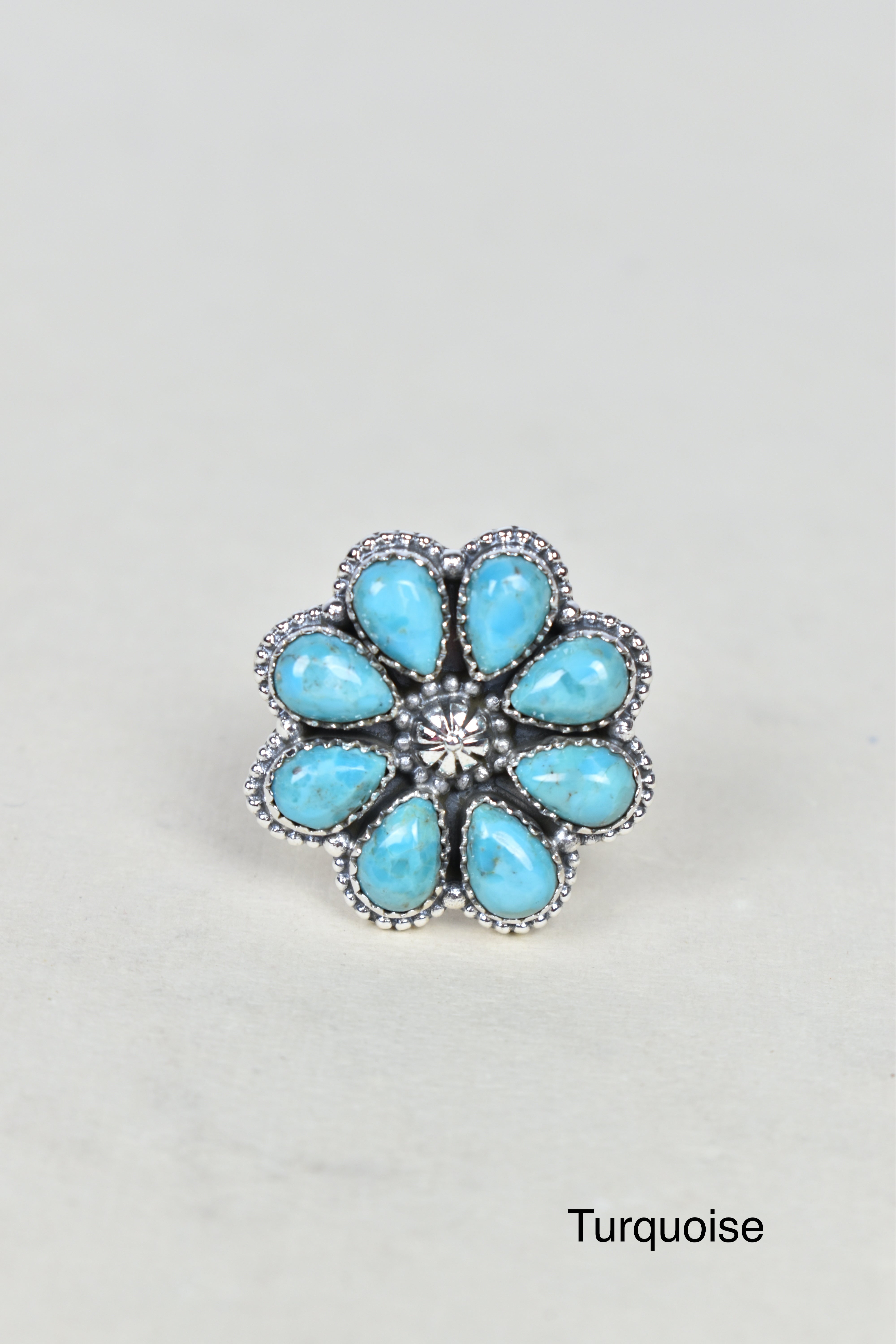 A Daisy A Day Keeps The Blues Away Ring-Cluster Rings-Krush Kandy, Women's Online Fashion Boutique Located in Phoenix, Arizona (Scottsdale Area)