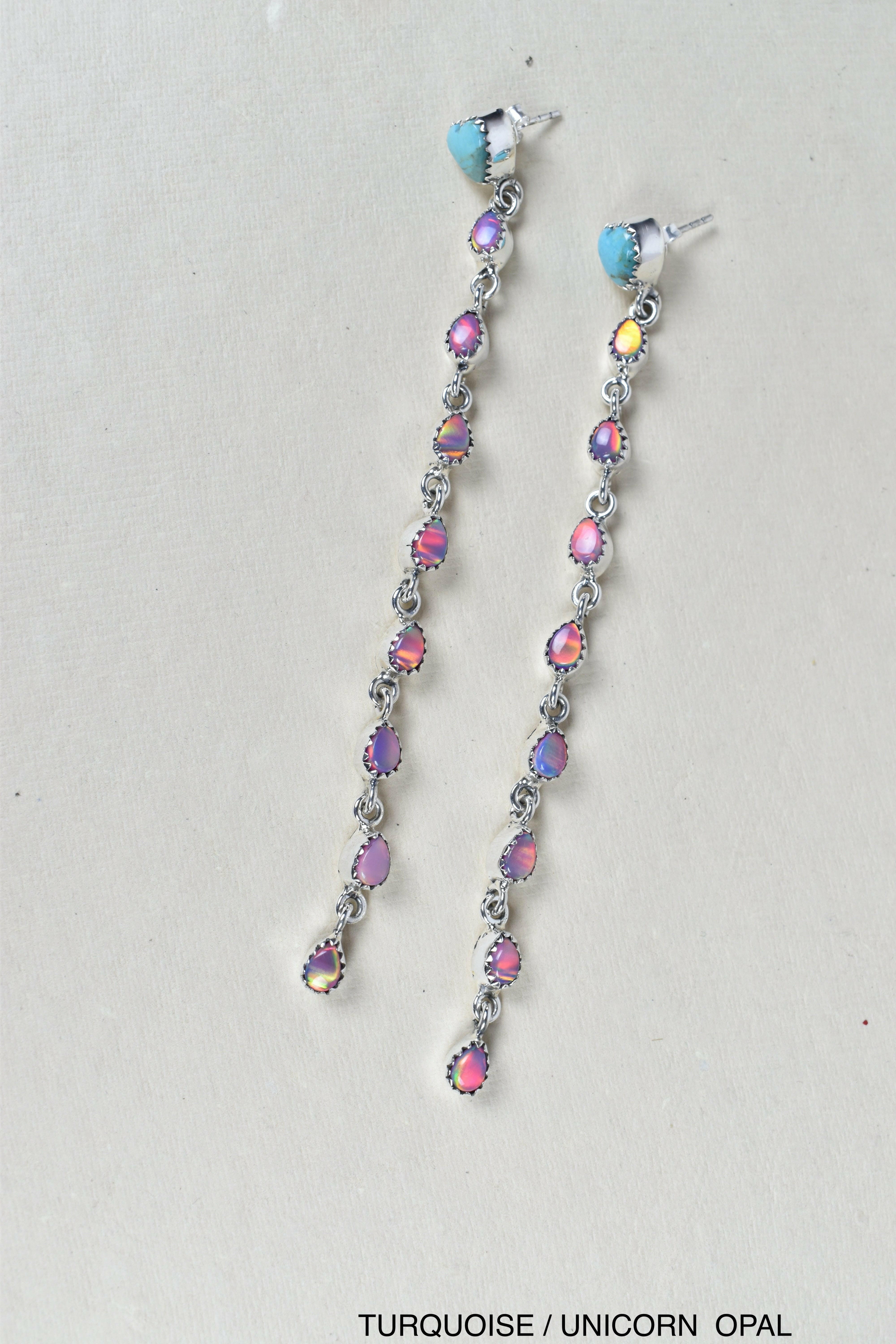 String Em Up Elegant Dangle Earrings MADE TO ORDER-Drop Earrings-Krush Kandy, Women's Online Fashion Boutique Located in Phoenix, Arizona (Scottsdale Area)