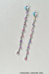 String Em Up Elegant Dangle Earrings MADE TO ORDER-Drop Earrings-Krush Kandy, Women's Online Fashion Boutique Located in Phoenix, Arizona (Scottsdale Area)