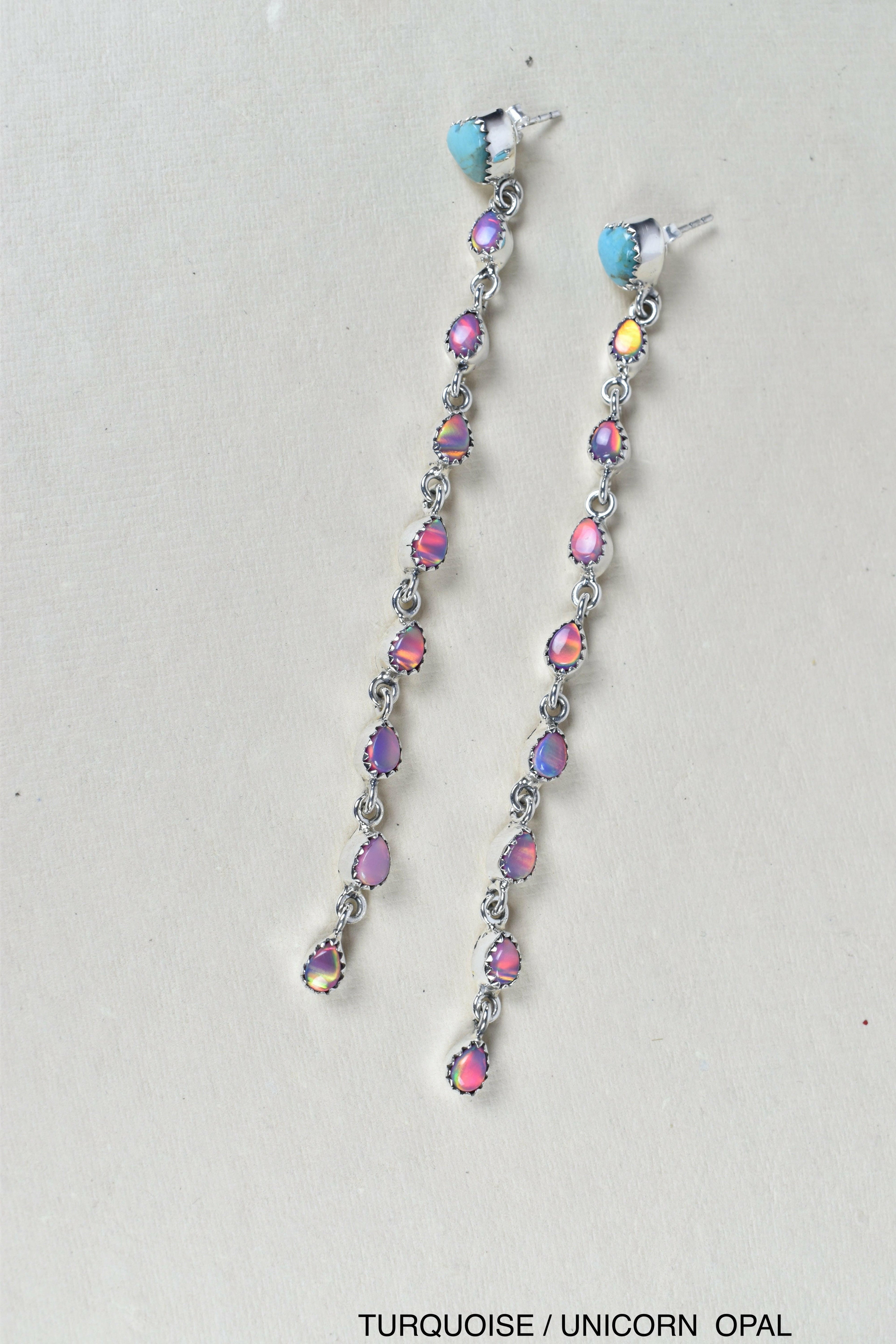 String Em Up Elegant Dangle Earrings MADE TO ORDER-Drop Earrings-Krush Kandy, Women's Online Fashion Boutique Located in Phoenix, Arizona (Scottsdale Area)
