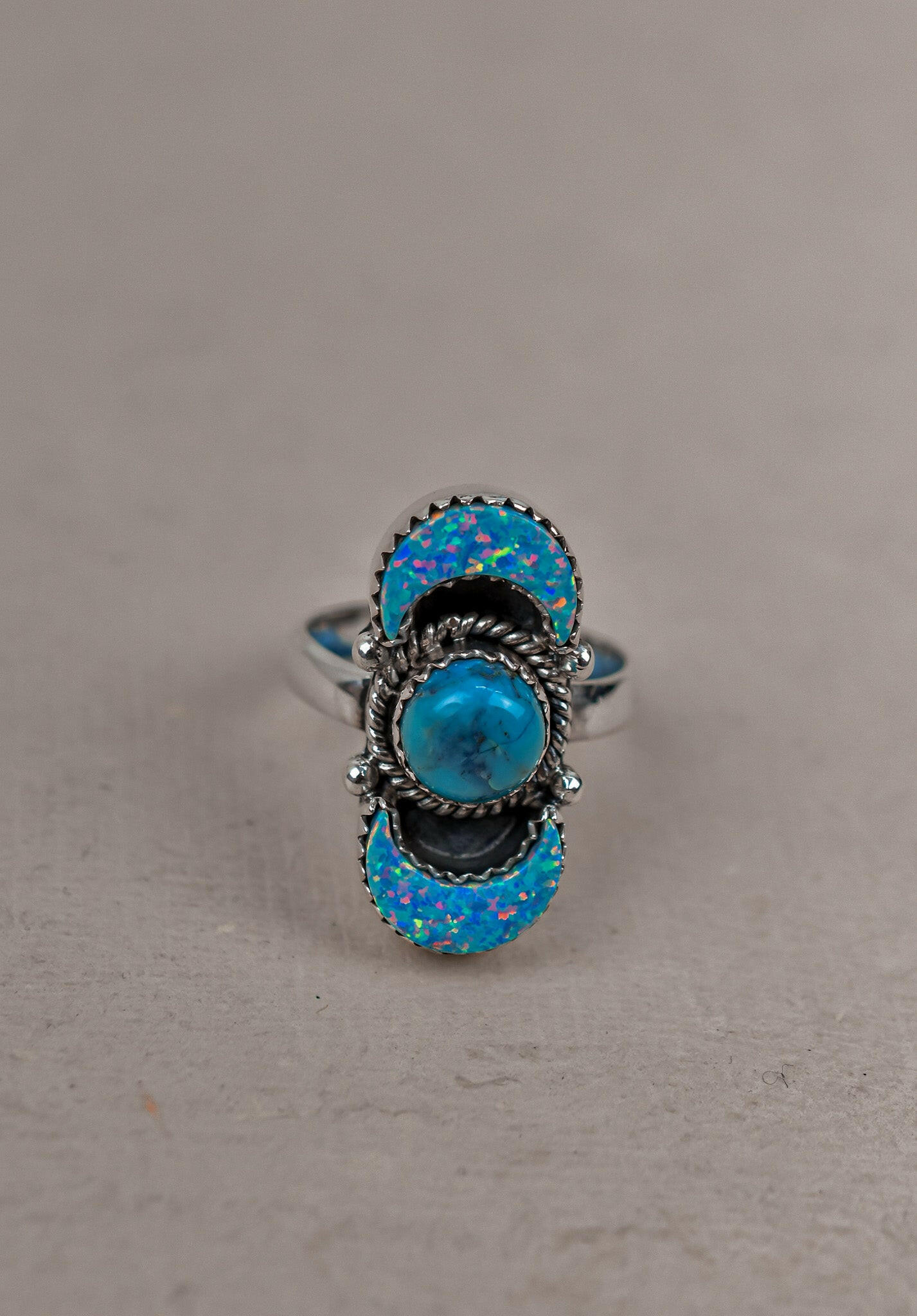 Lunar Crescent Sterling Silver Ring-Crawler Rings-Krush Kandy, Women's Online Fashion Boutique Located in Phoenix, Arizona (Scottsdale Area)