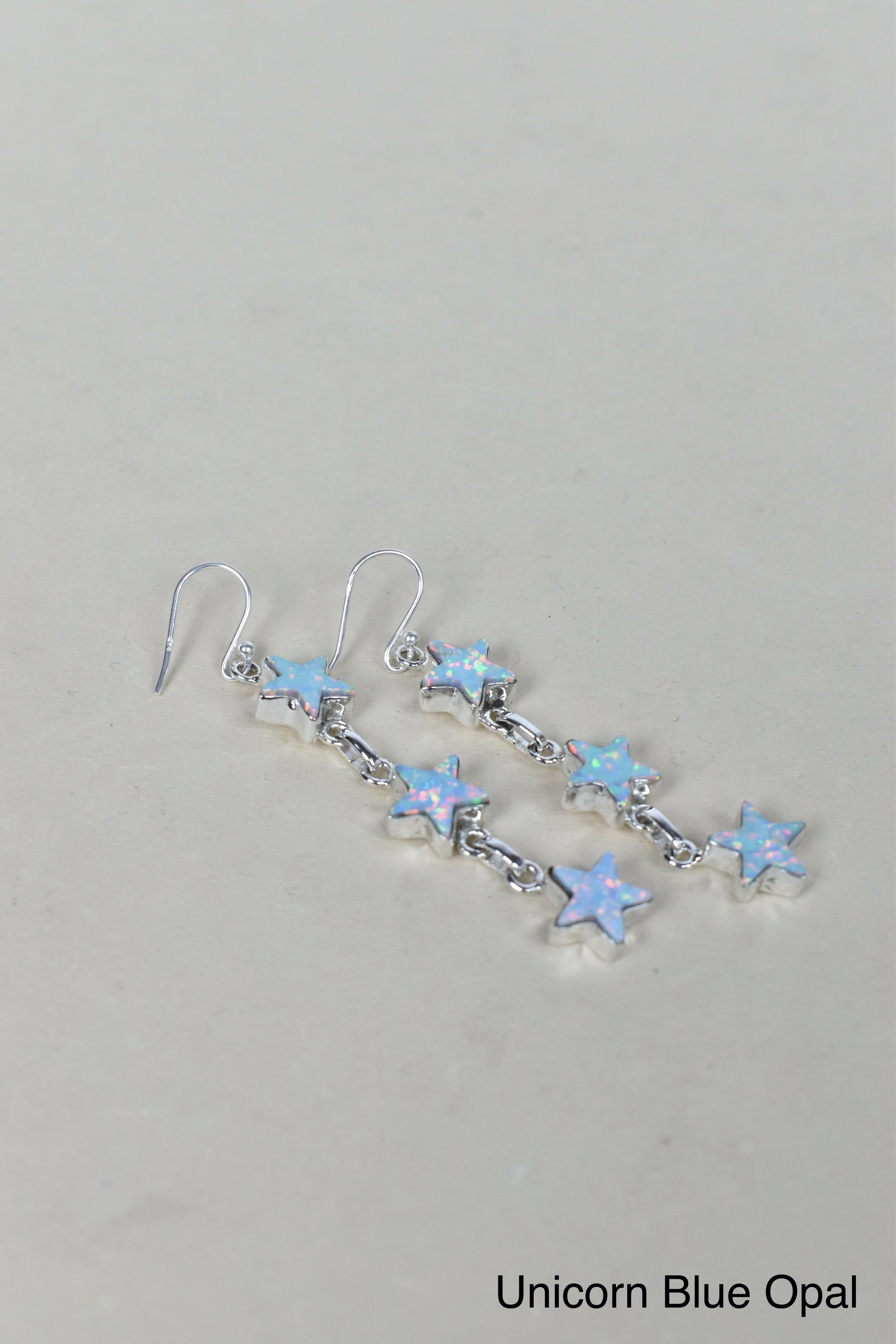 3 Star General Sterling Silver Earrings-Drop Earrings-Krush Kandy, Women's Online Fashion Boutique Located in Phoenix, Arizona (Scottsdale Area)