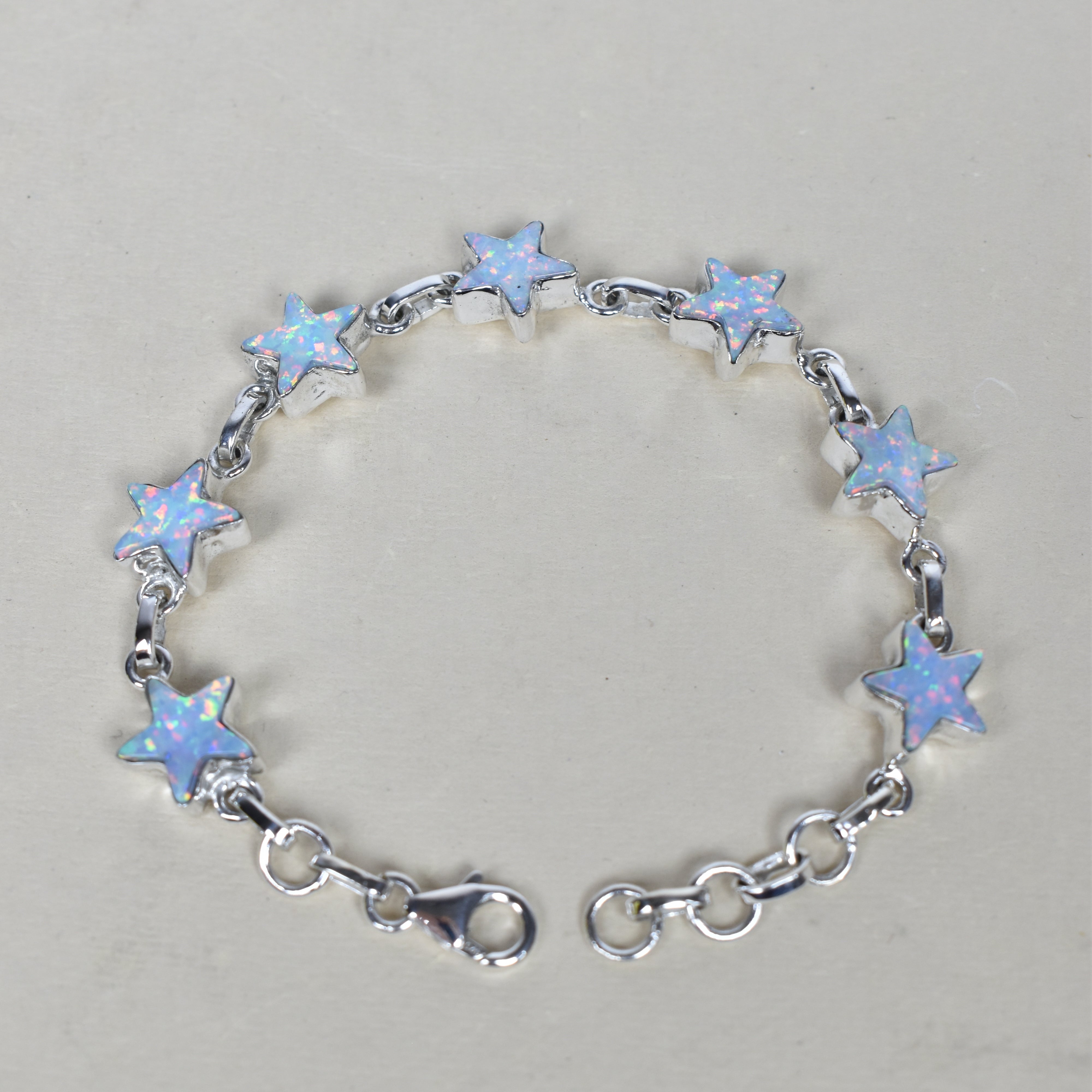 7 Star General Sterling Silver Bracelet-Bracelets-Krush Kandy, Women's Online Fashion Boutique Located in Phoenix, Arizona (Scottsdale Area)